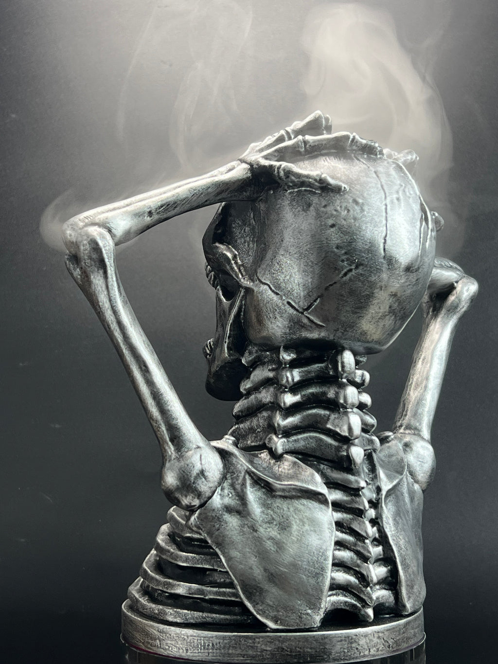 Loviss Nocturne Skull Diffuser | Lunar Silver